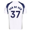 Camisola + Calções Tottenham Hotspur Van De Ven 37 Criança Equipamento 1ª 2025-26